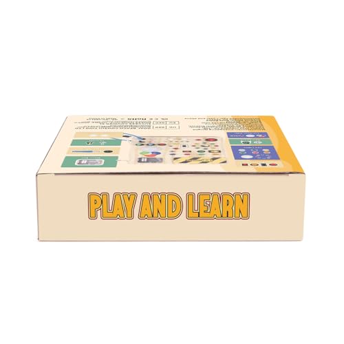 Montessori Wooden Activity Board/Switches/24 LED lights