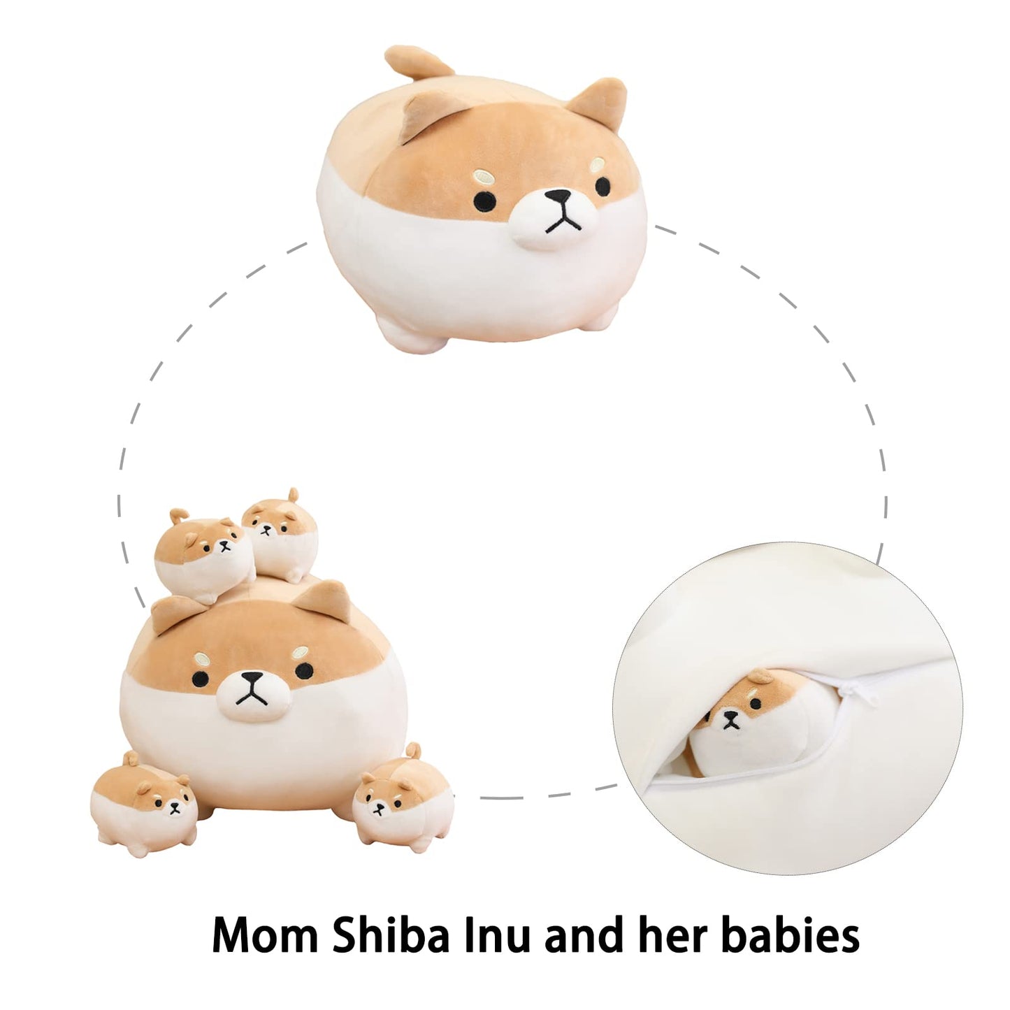 Chubby Plush 4-in-1