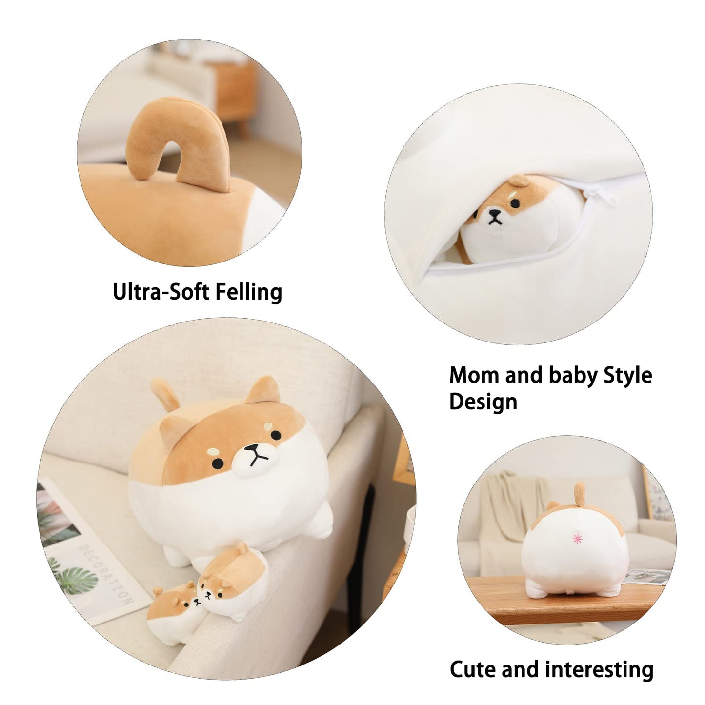 Chubby Plush 4-in-1