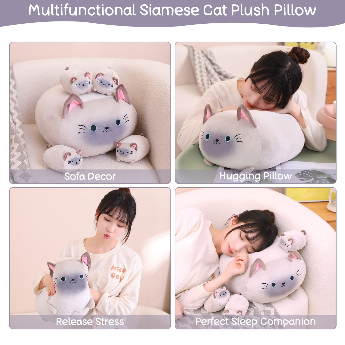 Chubby Plush 4-in-1