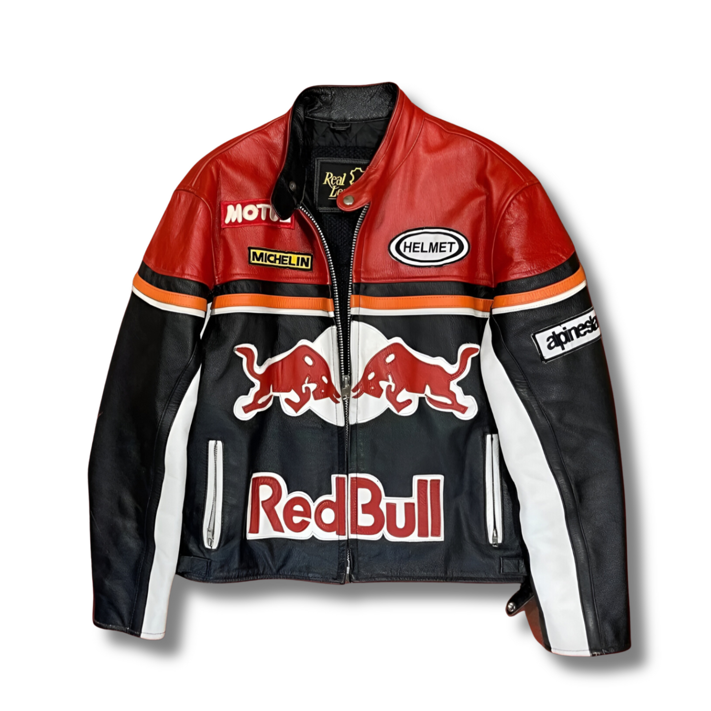 Faux Leather Premium Redbull Racing Jacket