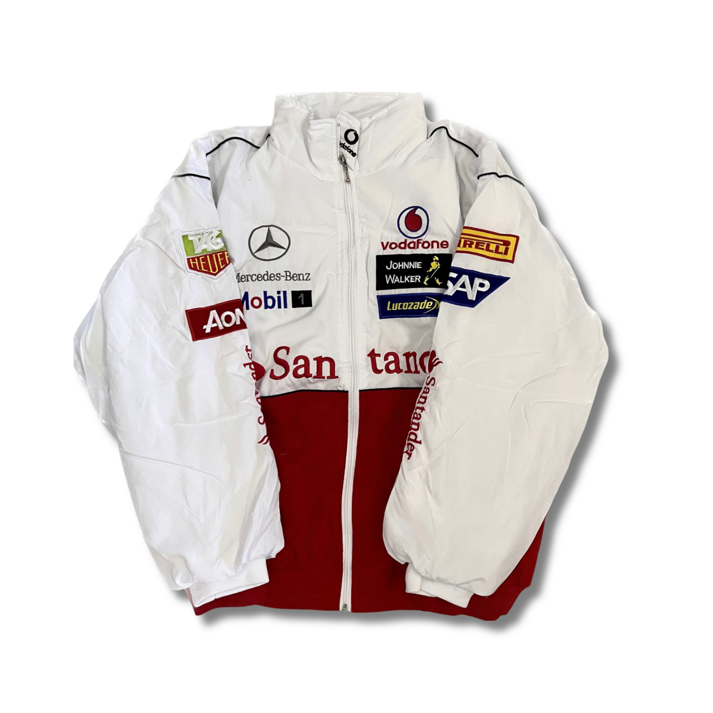 Mercedes Racing Jacket White