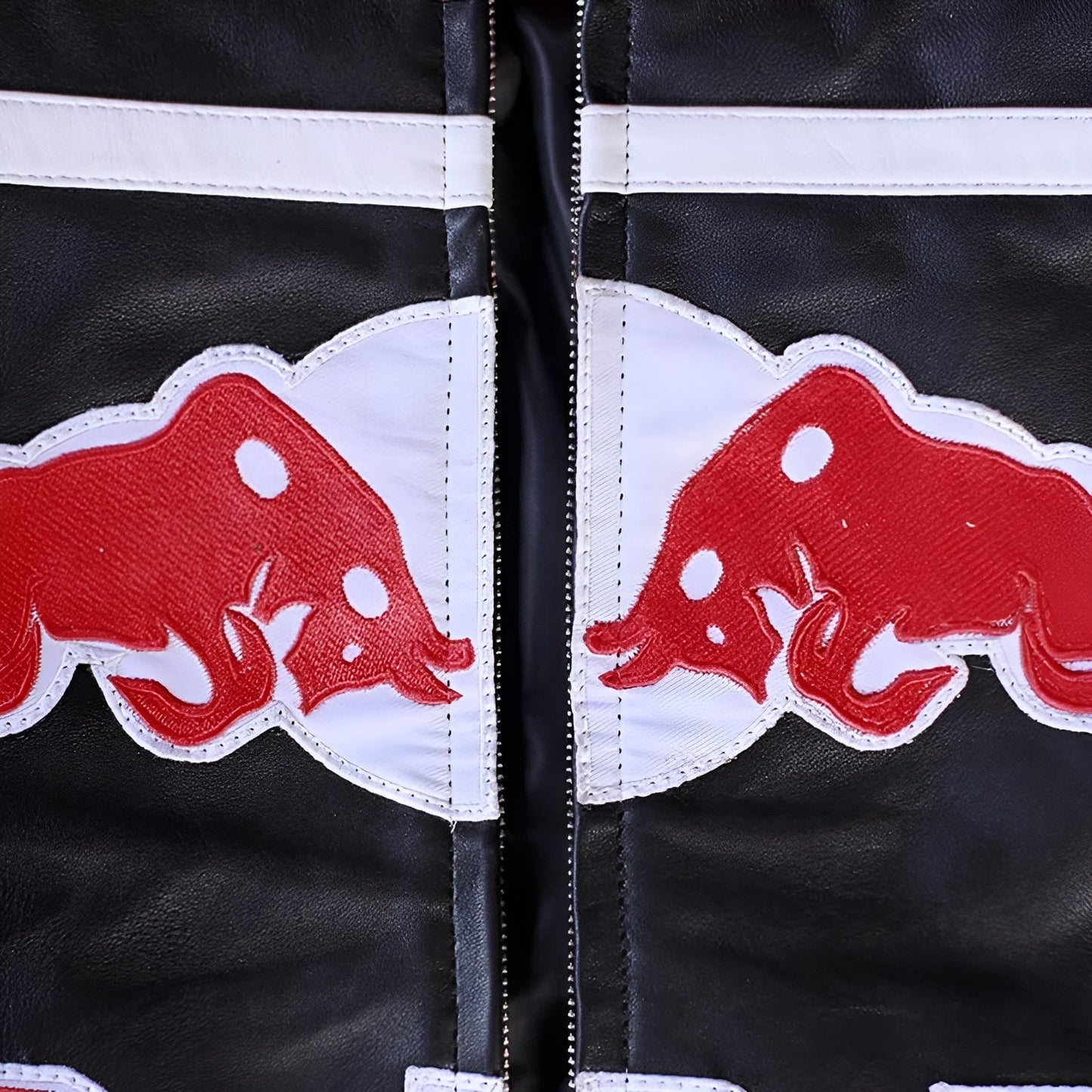 Faux Leather Premium Redbull Racing Jacket