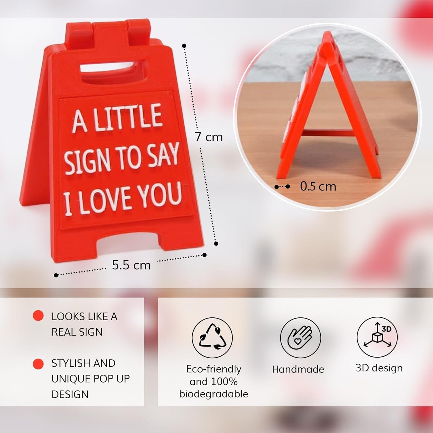 Love Note Mini Sign Gift